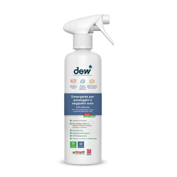 Detergente per passeggini e seggiolini auto - 100% Minerale - dewproducts.it